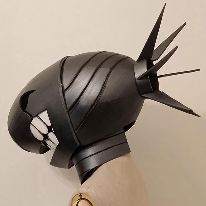 Amazon.co.jp: 原作忠実！チェンソーマン レゼ ヘルメットコスプレ道具