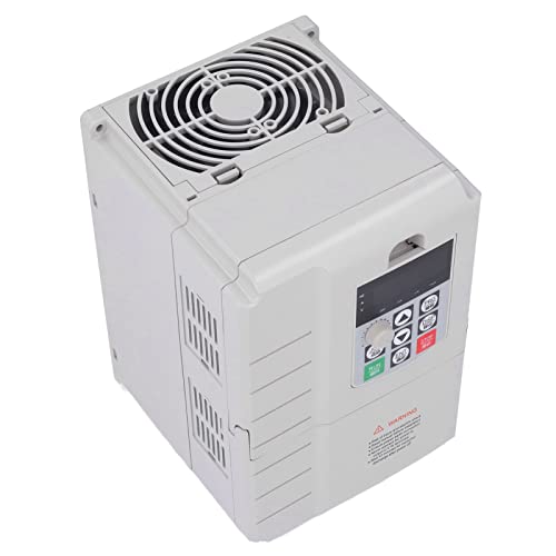 SEAFRONT Variateur de Fréquence 220V 380V Convertisseur de Fréquence 7.5KW Régulateur de Vitesse du Moteur Convertisseur D'inverseur de Moteur Entrée Monophasée 220V Sortie Triphasée 380V