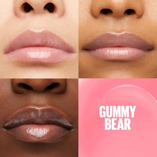 Image of Maybelline New York Lifter Gloss Hydrating Lip Gloss, Gummy Bear | Gloss Hydrating Honey'd Lip Gloss with Hyaluronic Acid