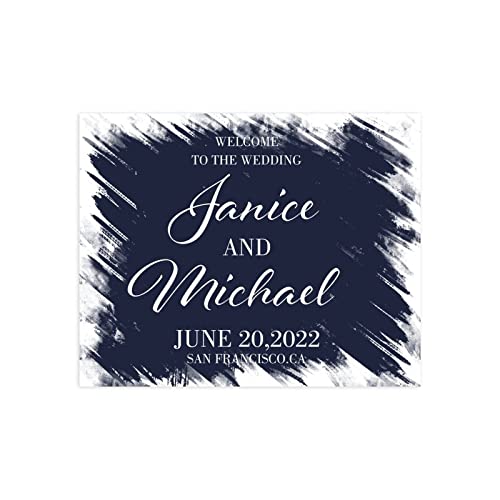 Panneau de mariage personnalisé pour inscrire la date de votre choix - 2