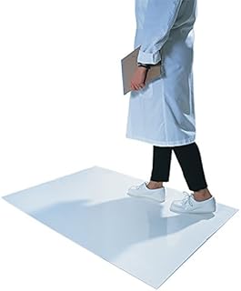 CleanPro 36 in. x 45 in. Disposable Adhesive Sticky/Tacky Mats for Cleanrooms, 30 Sheets per Mat, 4 Count (White)