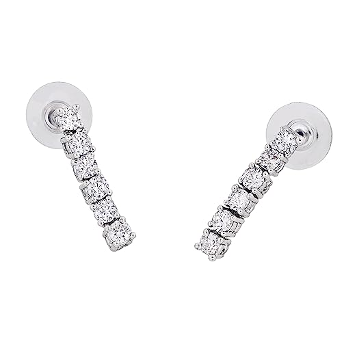 Sparkling Cubic Zirconia Earrings