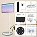 OFD 21.5 Inch Portable TV on Wheels 1080P,100%sRGB,6GB RAM+128GB Storage,RollingTV,Touch Screen Large Tablet with Base,8MP Webcam,Android 13 OS| Wireless Projection| 6000 mAh Battery(Play 4-6H),White