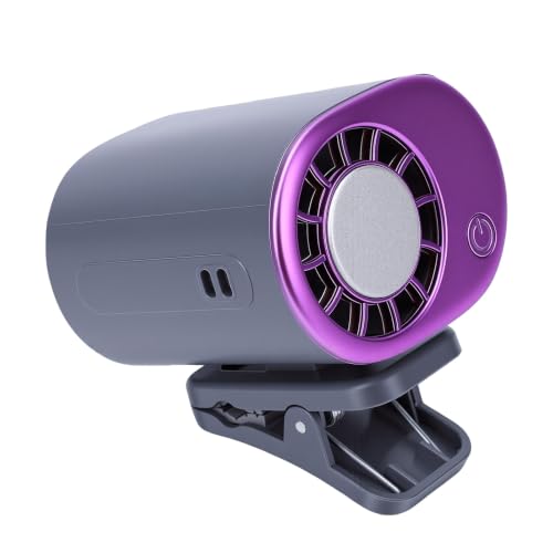 Ventilador de aire acondicionado portátil para coche y exteriores con rotación total 4