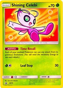 Shining Celebi - SM79 - SM Black Star Promos