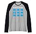 My Sleep Emozioni Divertente Emoticon Volti Sentimenti Cuscino Divertimento Maglia con Maniche Raglan