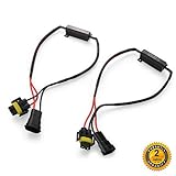 🚗 Lieferumfang: 2x H8 / H11 Plug & Play Lastwiderstand