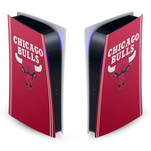 Plaque frontale autocollant PS5 Chicago Bulls pour habiller sa console