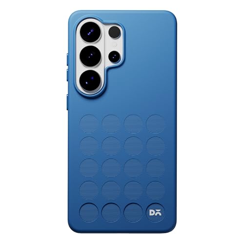Image of DailyObjects Samsung Galaxy S26 Ultra Stack Signature Magnetic Case Cover|Compatible with Magnetic|Camera & Body Protection|Shock /Scratch Proof|Dual Hybrid Protection|Wireless Charging - Indigo Blue
