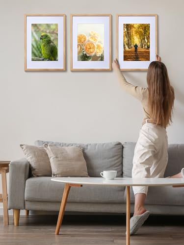 HOUSE DAY A3 Picture Frame, A3 Photo Frame Poster Frame,A3 Frame with a4 Mount, Wall Hanging 29.7x21cm for Family Photos/Diamond Painting/Landscape Photos/Portraits/Certificates,1 Pack - Image 8