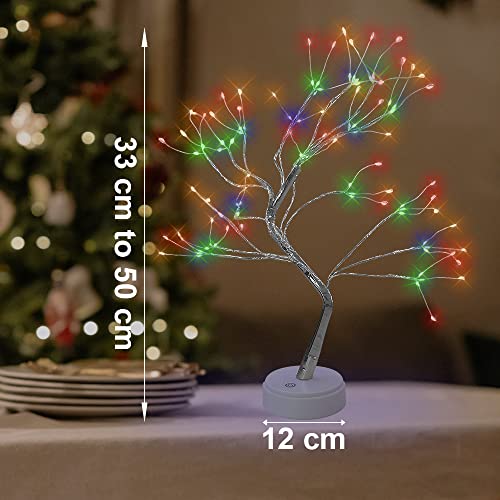 HONPHIER LED Albero Bonsai Lampada da Tavolo 108