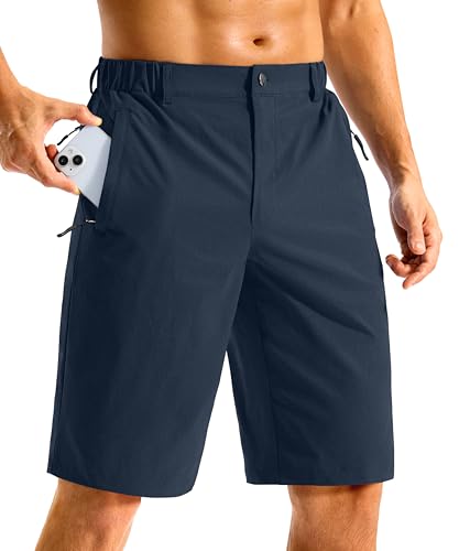 Image of G Gradual Men's Shorts 11 inch Long Golf Lightweight Knee Length Shorts