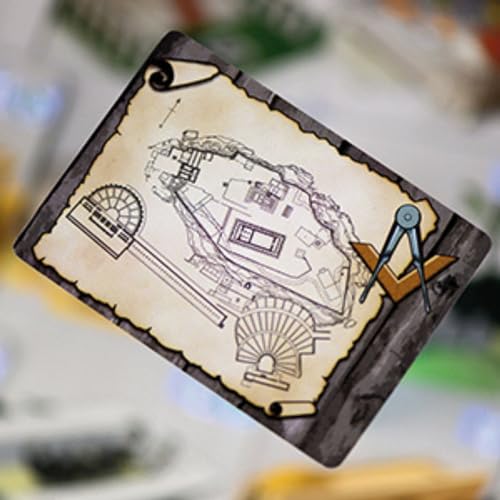 Asmodee - Bombyx - Les Bâtisseurs : Antiquité - Jeux de Société - Jeux de Cartes - Jeux de Voyage à Partir de 10 Ans - 2 à 4 Joueurs - Version Française