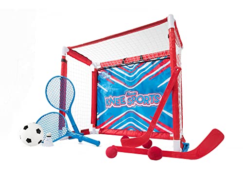 Franklin Sports Kids 6-in-1 Knee Sports Game Set