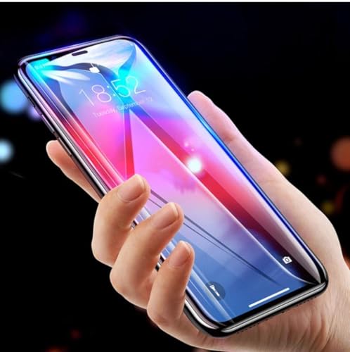 Film blindé 5D iPhone XR et 11 protection écran anti-rayure noire