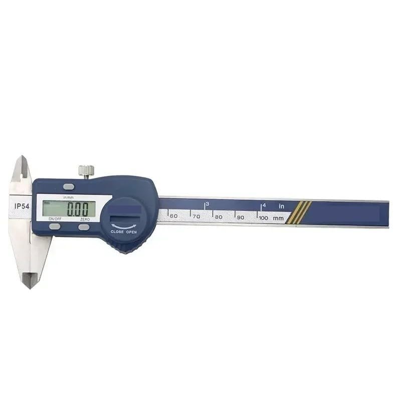 IP54 impermeable 100 mm 0,01 calibrador digital de acero inoxidable Vernier electrónico micrómetro herramienta medición