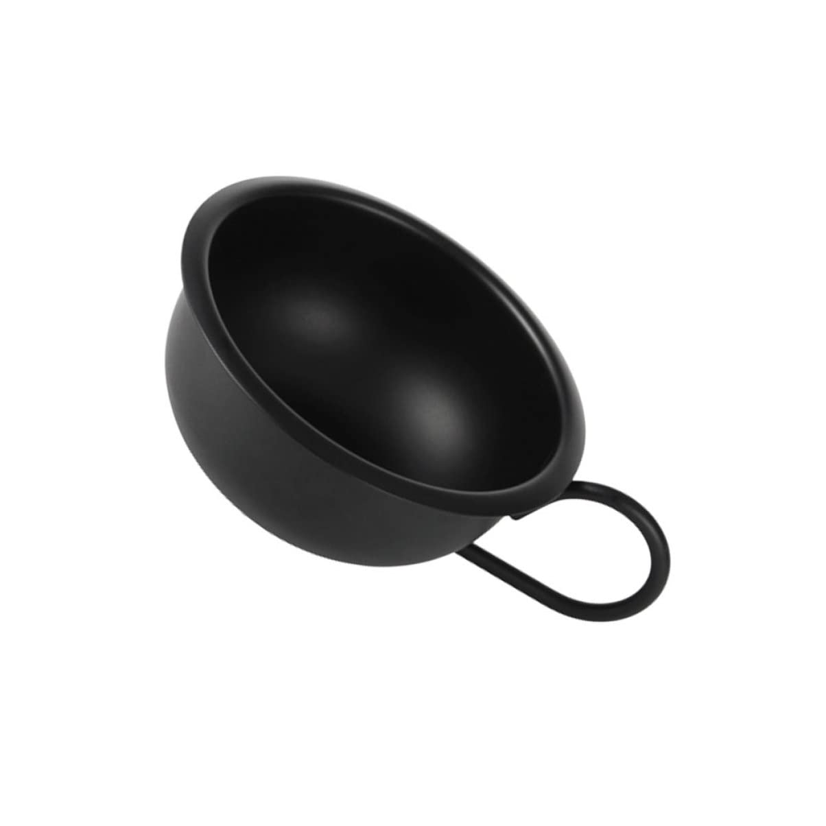 Mikinona Shaving Bowls for Men Modern Shaving Soap Bowl Brush Metal Easy Storage for Men's Grooming