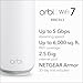 NETGEAR Orbi 360 Series Dual-Band WiFi 7 Mesh Network System for Home (RBE363) – Wireless Router + 2 Extenders, Security Features, 5 Gbps, Covers 6,000 sq.ft., 70 Devices, 2.5GB Internet Port, BE5000