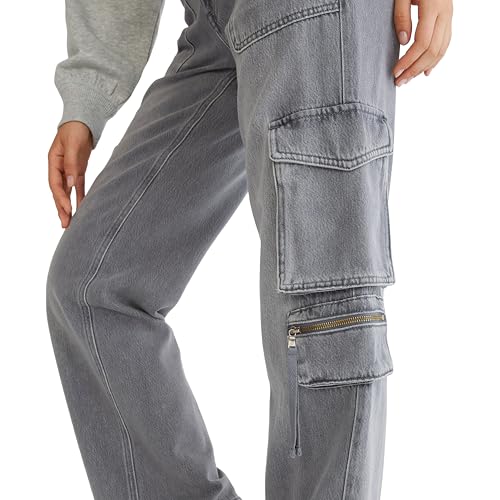 AEROPOSTALE Women's Utility Cargo Grey4