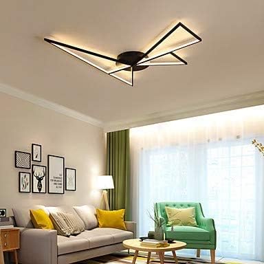 Modern Led Ceiling Lamp Suitable for Living Room Bedroom Acrylic Dimmable with Remote Control Recessed Ceiling Lights 85-265V