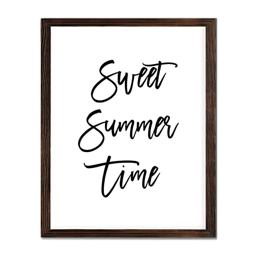 Décoration en bois pour chambre et salon Sweet Summer Time rustique