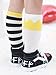 Cute Fashion Crown Stripe Knit Socks Baby Boys Girls Unisex (Medium (2-4 Years))
