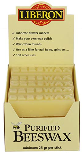 Liberon Pure Beeswax 25g Box of 15