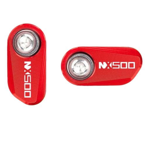 Protector sensor ABS NX500 2023 2024 2025 rueda aluminio CNC accesorio rojo