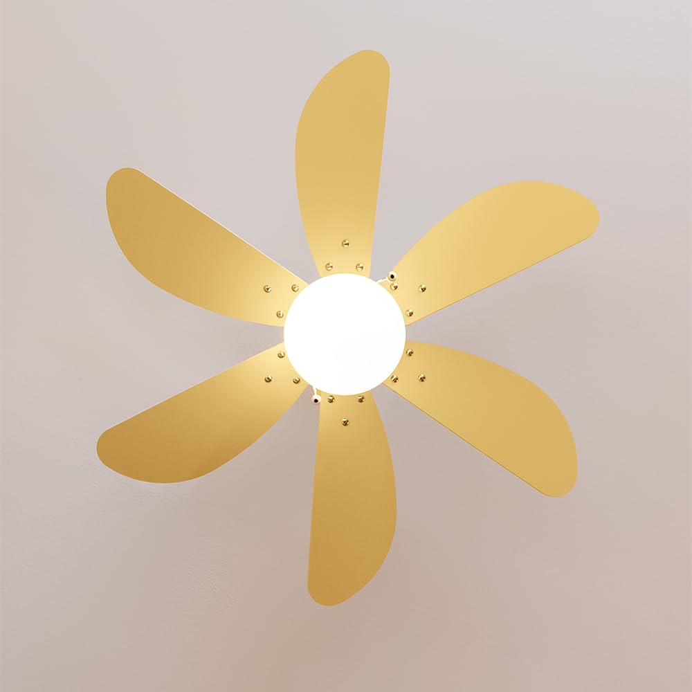 Cecotec - ventilatore da Soffitto con luce EnergySilence Aero 3600 Vision Full SunLight, 50 W, Diametro 92 cm, 3 Velocità, 6 Lame Reversibili, Inverno-Estate, Utilizzo Facile, Interruttore a Catena