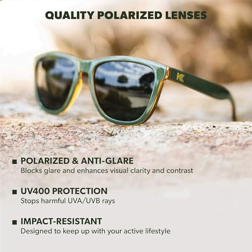 Image of Knockaround Square Polarized Sunglasses for Men & Women - UV400 Protection