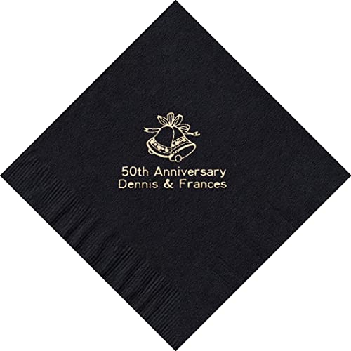 100 Printed Personalized Beverage Cocktail Party Napkins