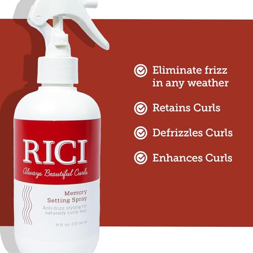 RICI Memory Setting Spray para cabello rizado 8 oz miniatura 3