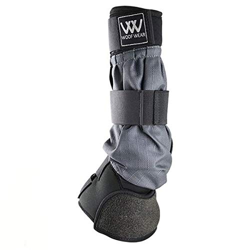 Toklat Woof Wear Mud Fever Boot Black/Gray, Small