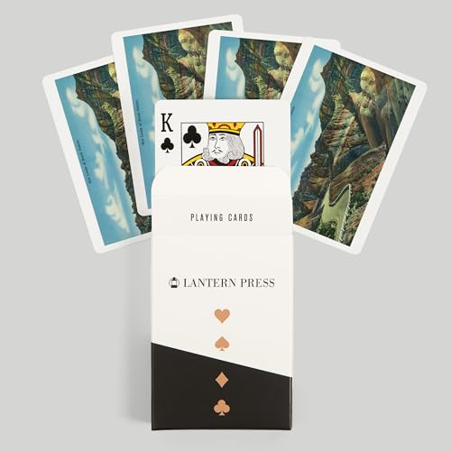 Baraja de Poker Lantern Press Badlands National Park miniatura 6