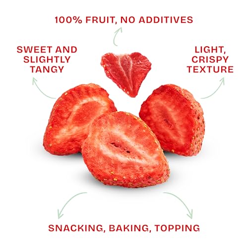 Drybox Freeze Dried Fruits Variety Pack (Strawberry, Mango, Berry Mix, Fig) | 100% Natural Fruit | Freeze Dried Fruit Source | No Sugar & Additives | Healthy Snack & Topping for Beverages or Recipes | Non-GMO, Vegan, Gluten Free, 4 pack - Thumbnail 7