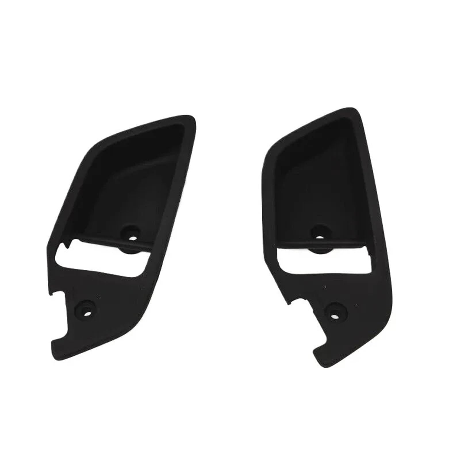 PLMNHSS Car Inner Handle 82611-2C000 82621-2C000 for Hyundai for Tiburon Coupe 2003-2008 Front Door Inside Handle Catch Black Cover(Left and Right)