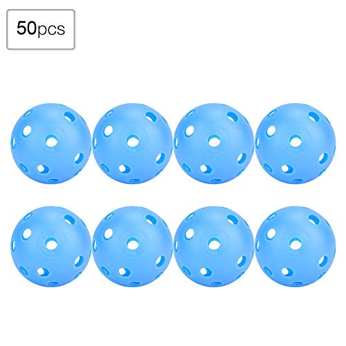 Bola de golfe, 50 pcs Bolas de Prática de Golfe de Fluxo de Ar Oco de Cor Sólida, Boas Característic