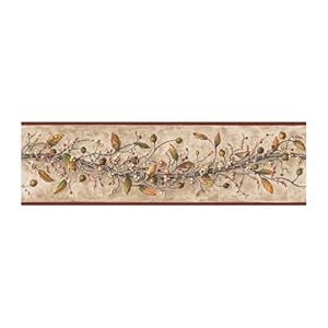 Yorkwallcoveringsbestofcountryhk4669bdcarolinevineborderkhaki Urban Country Home Decor York wallcoverings best of country hk4669bd caroline vine border khaki urban country home decor