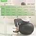 Trideer Extra Thick Yoga Ball Exercise Ball, 5 Sizes Ball Chair, Heavy Duty Swiss Ball for Balance, Stability, Pregnancy, Physical Therapy, Quick Pump Included