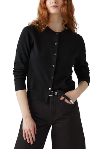 Levi's Para Mujer. 0037P-0000 CáRdigan Super Soft Negro (S), Casual, AlgodóN - 4