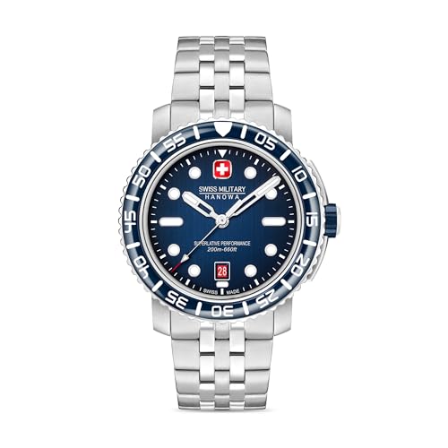 Montre Swiss Military Hanowa robuste en acier inoxydable pour homme actif et élégant