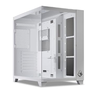 Gabinete Gamer Mancer CV550 | Mid-Tower | Tipo Aquário | Vidro Panorâmico | USB 3.0 | Branco