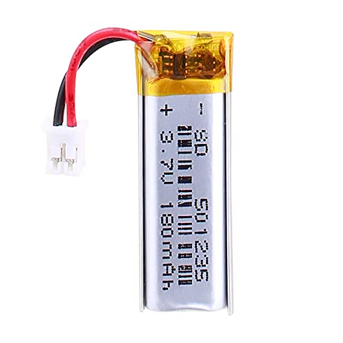 Liter 3.7V 180mAh 501235 Rechargeable Lithium Polymer ion Battery with PH-2.0 Connector