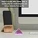 Amazing Gemstone Amethyst Onyx Orgone Pyramid - 30mm Small Orgonite Pyramids with Crystals and Healing Stones - Authentic Organite Gifts