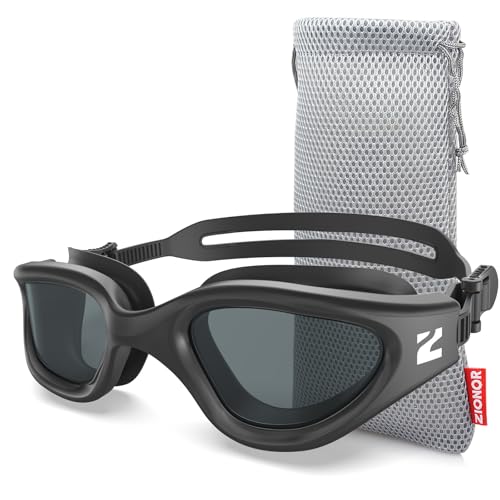 ZIONOR G1 Air Swim Goggles Adult, Mirrored for Pool, Lap Swimming