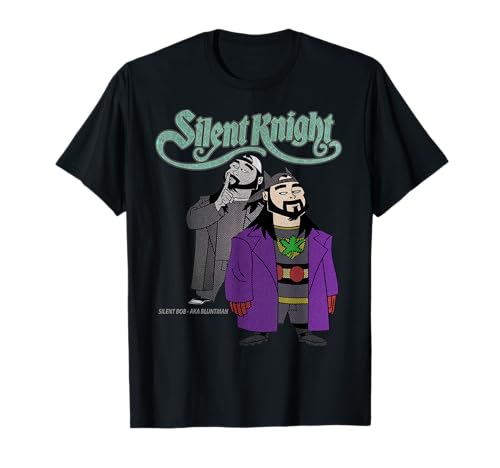 Image of Kevin Smith Jay & Silent Bob Clerks Mallrats Silent Knight T-Shirt