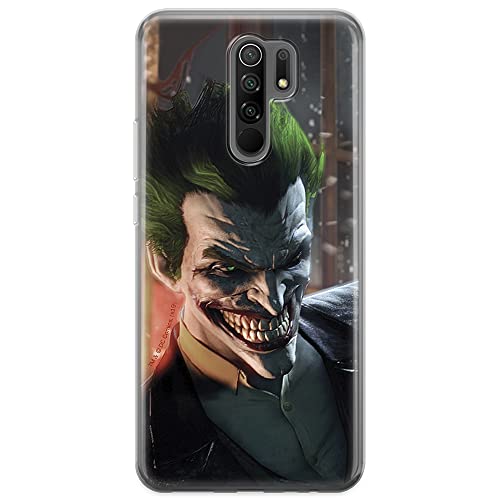 ERT GROUP mobile phone case for Xiaomi REDMI 9 original and officially Licensed DC pattern Joker 004 optimally adapted to the shape of the mobile phone