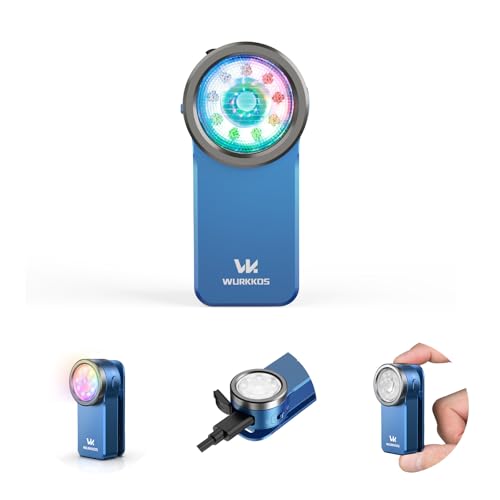 Wurkkos HD03 Torcia ricaricabile EDC,luce a clip, luminosa, 650 lumen