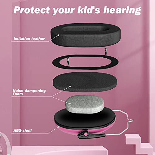 Kriogor Kids Ear Defenders, Noise Cancelling Headphones Autism Passive Sound-blocking Earmuffs 26dB SNR - Image 2