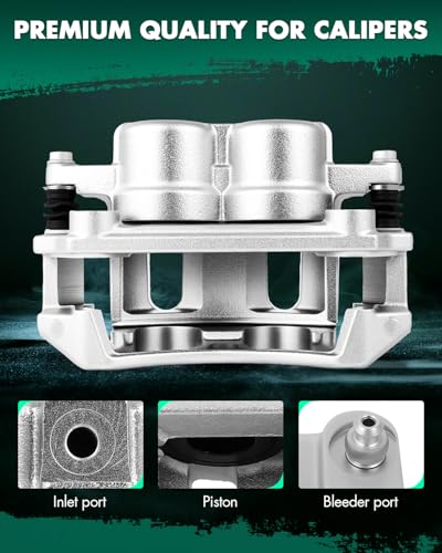 Image of SCITOO Front Passenger Disc Brake Caliper 18B4862 For Dodge For Dakota 2003-2004,With Bracket 1PC